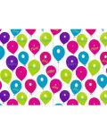 Подаръчна хартия Susy Card - Цветни парти балони, 70 x 200 cm - 1t